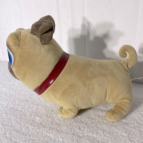 Disney Junior Puppy Dog Pals Rolly Stuffed Animal Pug Dog Plush Toy - Picture 4 of 16